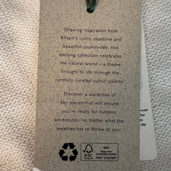 NEW Anthropology Barbour Knit Vest, Jumper Sweater, Sz US 8 - Picture 12 of 15